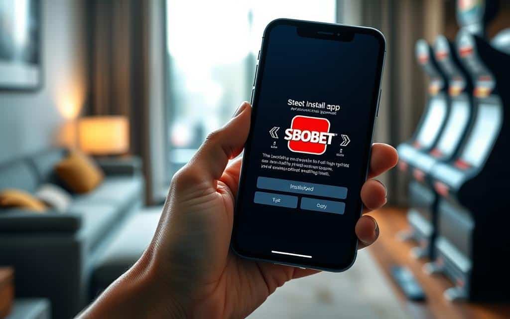 วิธีการดาวน์โหลดและติดตั้ง sbobet app